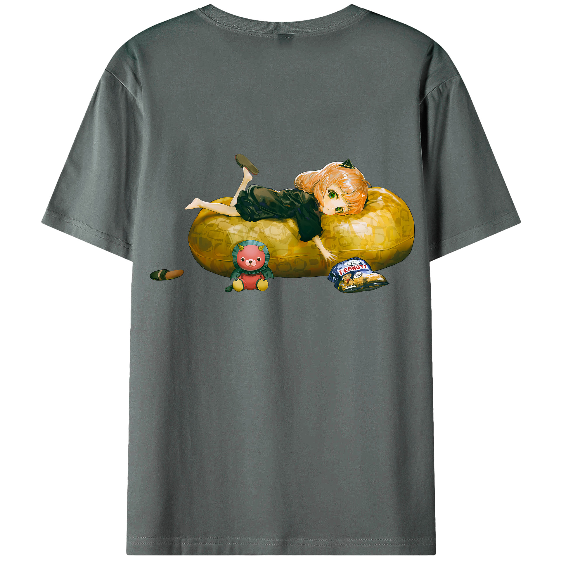 （画像用） SPY×FAMILY间谍家家酒 綿100％半袖Tシャツ（背面プリント）